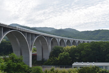 Fototapeta premium 上田ローマン橋