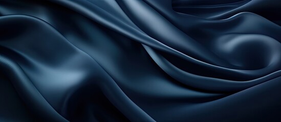 Fototapeta premium An elegant dark matte abstract gradient background in black, blue, and green hues with copy space for design, suitable for a canvas, poster, or Christmas theme.