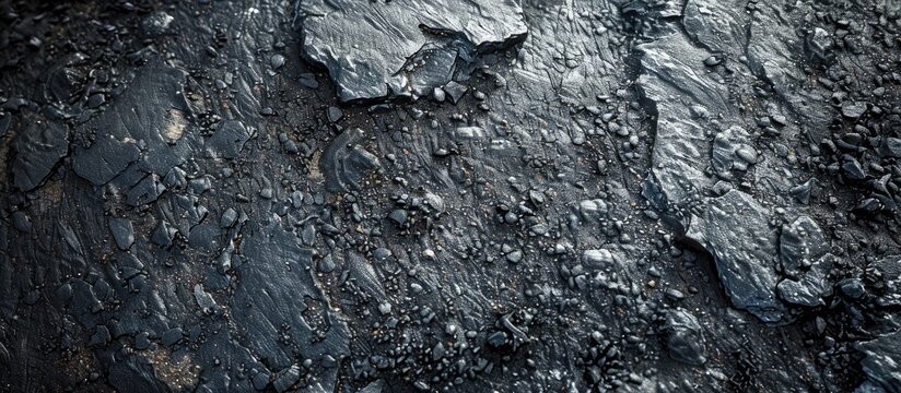 Not focused on the surface of nickel ore saprolite in open pit mines. with copy space image. Place for adding text or design