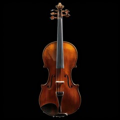 Obraz premium violin on dark background. generative ai