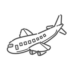 飛行機　イラスト
