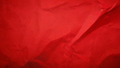 crumpled red paper texture background