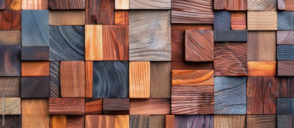 Poster wooden texture with natural wood patterns. with copy space image. Place for adding text or design
