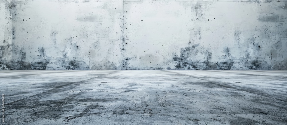 Aufkleber Concrete floor texture background. with copy space image. Place for adding text or design