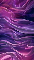 Fototapeta premium abstract violet wallpaper with the colorful waves and swirls on the dark background