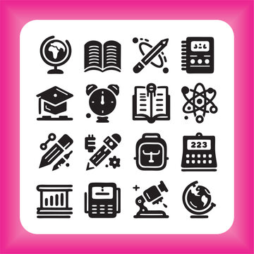 education icon collection
