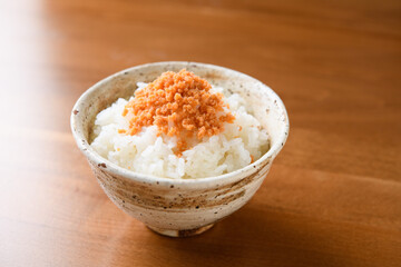 鮭フレークとご飯