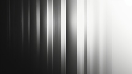 A close-up shot of an abstract background with vertical lines in shades of black and white