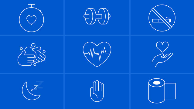 Health Advice & Care Line Icons