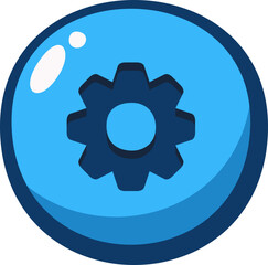Game Button Icon Element