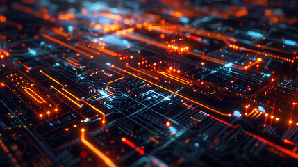 Abstract technology background