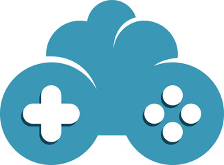 Console Game Logo Element