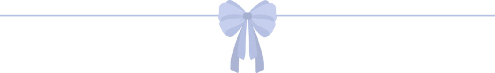 Ribbon divider label bow text separator underlines cute dividing