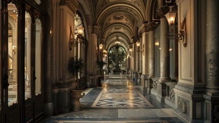 Obraz premium luxury palace interior