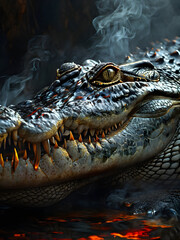 Obraz premium Crocodile