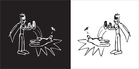  IIlustration Vector graphics of Brian Power icon.