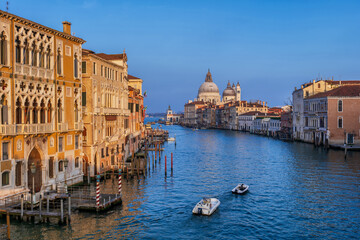 Sunset At Grand Canal In Venice, Italy