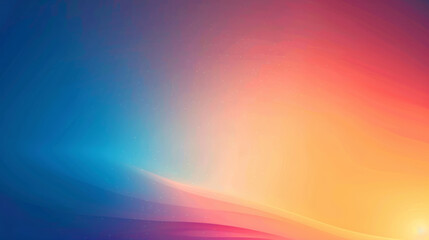 gradients texture as background in orange, yellow and blue, abstract lights and shapes, modern art wallpaper	