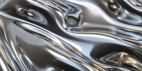 silver sheen and wave pattern fabric for an elegant material concept