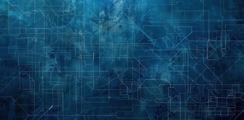 Obraz premium Architectural Blueprint. Creative design concept