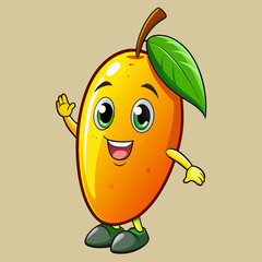 fruit mango vector illustration