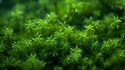  Lush green moss wallpaper in high definition for nature lovers.