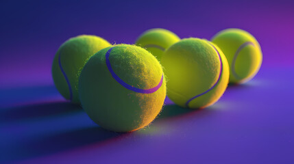 Close-up of tennis ball