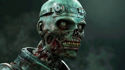 Photorealistic 3d Zombie Soldier Model