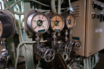 special equipment on a decommissioned military submarine