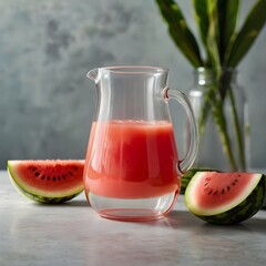 watermelon and juice