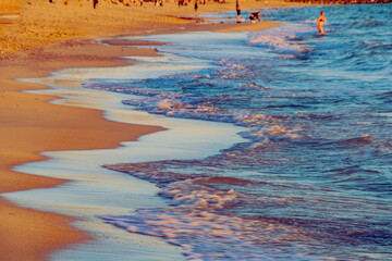 beach in the morning