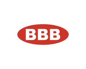 BBB Logo design vector template
