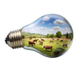 Sustainable farming practices and green energy