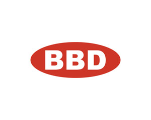 BBD logo design vector template