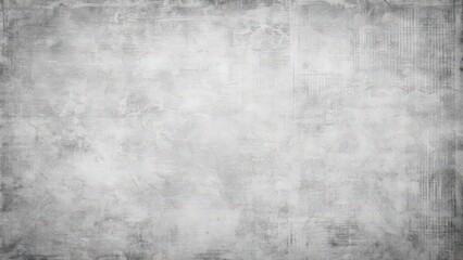 Black and white scratched paper background resembling old newspaper with copy space, texture, pattern, background, vintage, newsprint, faded, distressed, aged, retro, old-fashioned