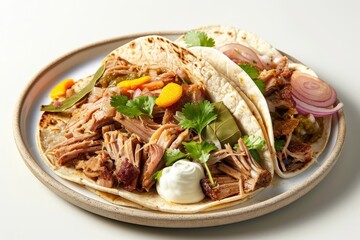 Crispy Pork Carnitas with Aromatic Onions and Garlic