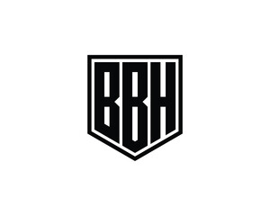 BBH logo design vector template