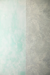 Wallpaper to wall at home. Renovation