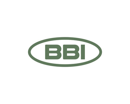 BBI Logo design vector template