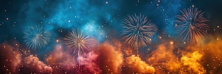 Fototapeta premium 4th of july celebration