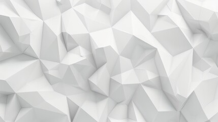 Abstract White Geometric Background