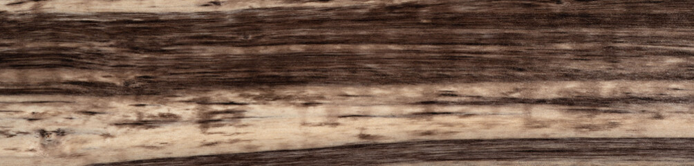 Obraz premium Detailed texture of rich, brown harborica wooden texture surface in close up