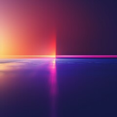 Abstract Swirl of Bright Light and Color