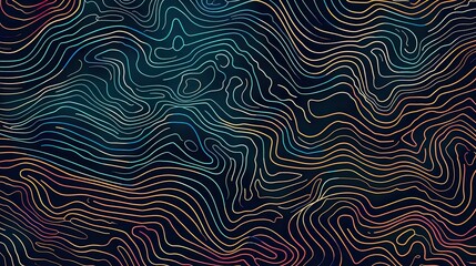 Abstract background with flowing, wavy patterns