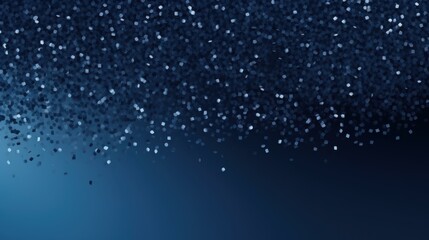 Obraz premium Navy blue glitter texture background with abstract design.