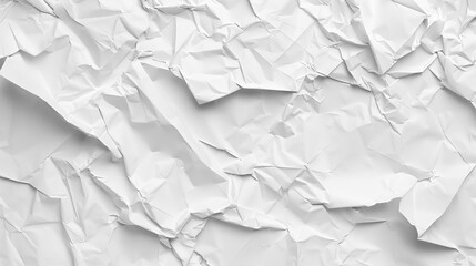 Obraz premium White Paper Texture background Crumpled