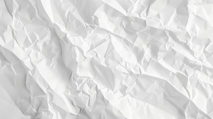 Obraz premium White Paper Texture background Crumpled
