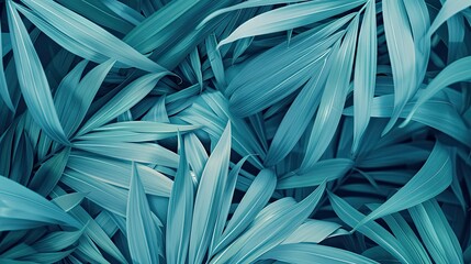 Abstract natural patterns inspired by palm leaves