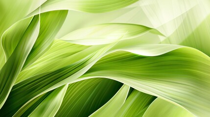 Naklejka premium Abstract nature-inspired background with smooth lines
