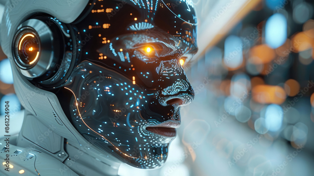 Poster AI at work, function calling diagram, ultra realistic, precise and sharp. Generative AI.